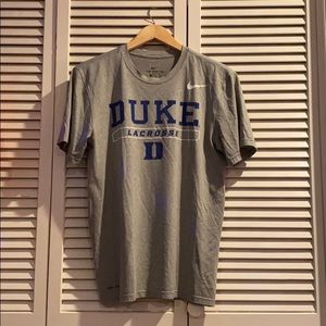 Nike Duke Lacrosse shirt